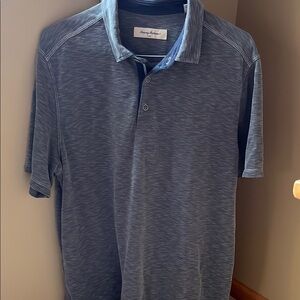 Tommy Bahama Gray Polo Shirt